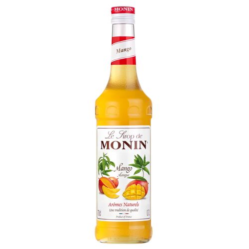 Sirop de Mangue MONIN pour cocktails, thés glacés ou limonades - Arômes naturels - 70cl