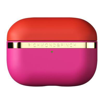 Magenta Stripe Airpod Pro Case