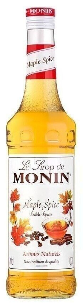 Sirop Saveur Maple Spice MONIN - Arômes naturels - 70cl