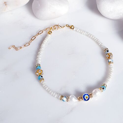 Elfet Pearl Anklet (SN059)