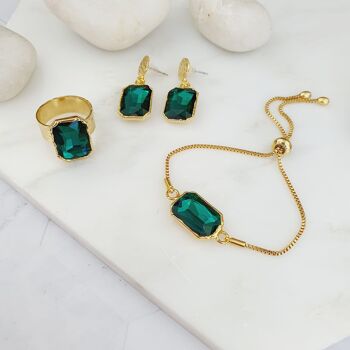 Shades of the Rainforest Emerald Crystal Set (SN129) 2
