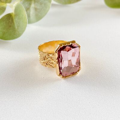 Crystal Ring - Pink (SN139)