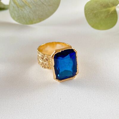 Crystal Ring - Sapphire Blue (SN140)