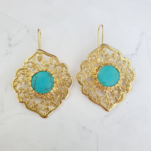 Sultan Turquoise   Earrings (SN162)