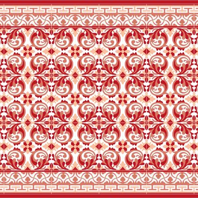 Barnabe - SMALL 53x104 cm - Coral
