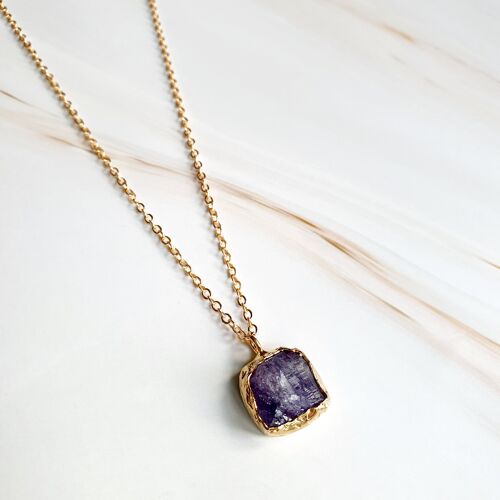 Semra Amethyst Pendant - Sheyma Amethyst (SN468)