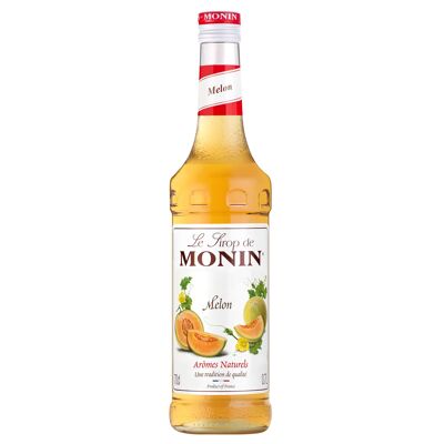 MONIN Melonensirup für Cocktails und Limonaden – Natürliche Aromen – 70cl