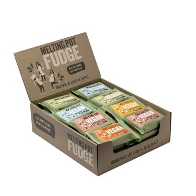 Boite Mixte Fudge Vegan 32 x 90g