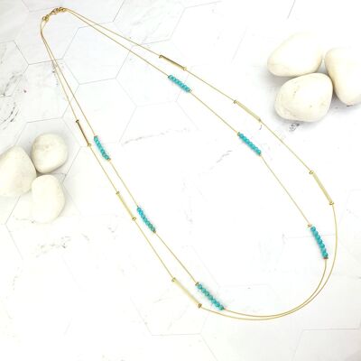 Selma Turquoise Necklace (SN713)