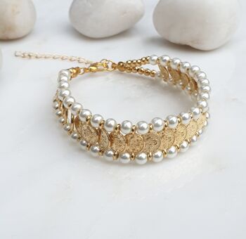 Perle Coin Bracelet (SN798) 1