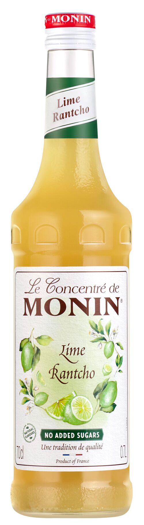 Concentré de Rantcho Citron Vert MONIN - Arômes naturels - 70cl