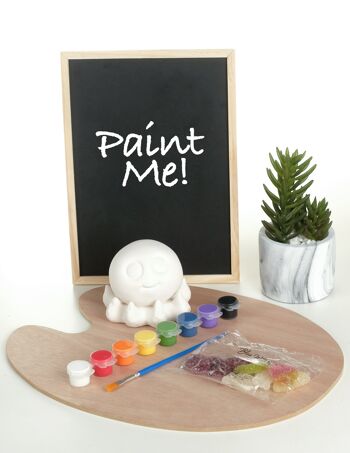Peignez votre propre poulpe en céramique avec des acryliques et des gelées végétaliennes 5