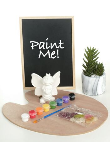 Peignez votre propre kit papillon en céramique avec des peintures et des gelées végétaliennes 2