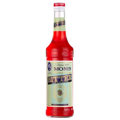 MONIN Concentrado amargo para cócteles - Sabores naturales - 70cl