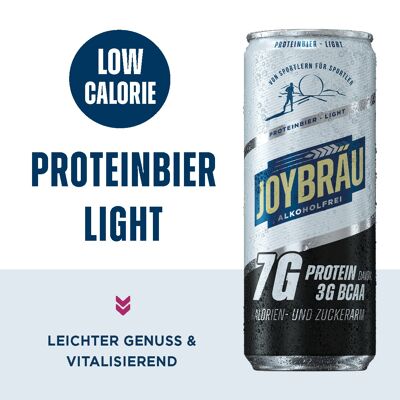 PROTEINBIER LIGHT alkoholfrei vegan Proteine BCAA