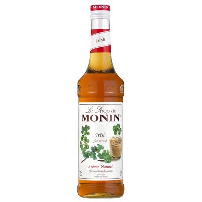 MONIN Irish Flavor Sciroppo per bevande calde o cocktail - Aromi naturali - 70cl