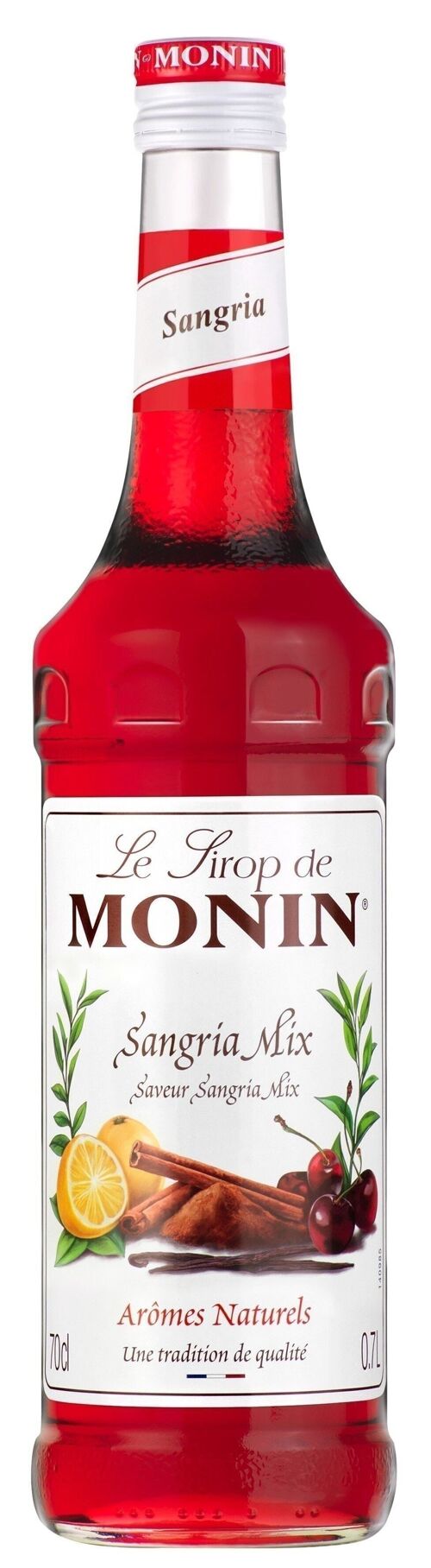 Sirop Saveur Sangria Mix MONIN - Arômes naturels - 70cl