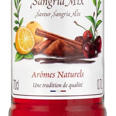 Sirop Saveur Sangria Mix MONIN - Arômes naturels - 70cl