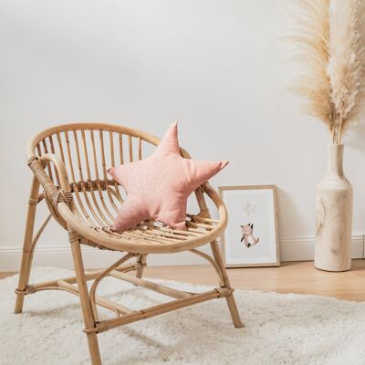 Sillón infantil de ratán natural JAHE