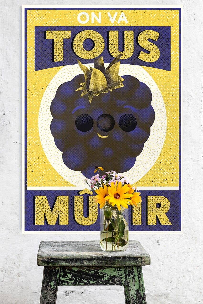 Poster 42 x 59,4 cm: Matureremo tutti