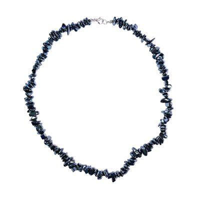 Hematite necklace - Baroque - 45 cm