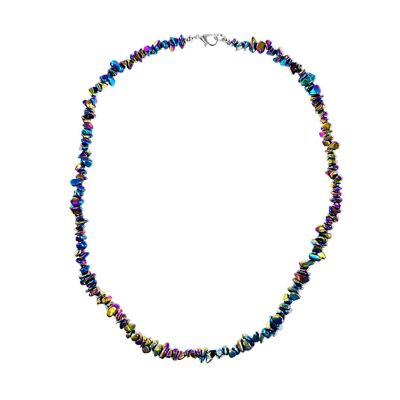 Rainbow Hematite Necklace - Baroque - 45 cm