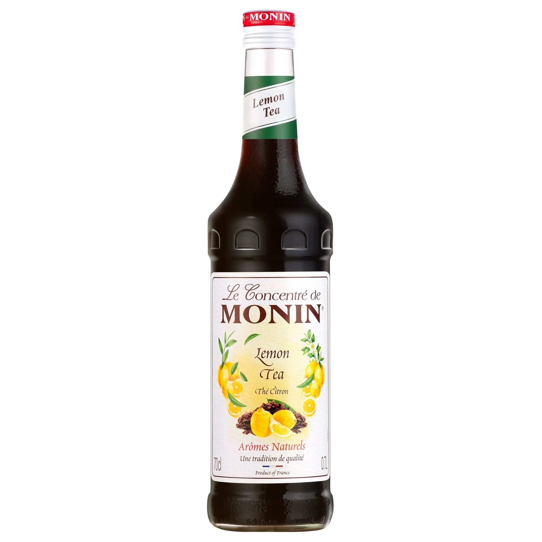 MONIN Tè al Limone Concentrato per tè freddi e limonate - Aromi naturali - 70cl