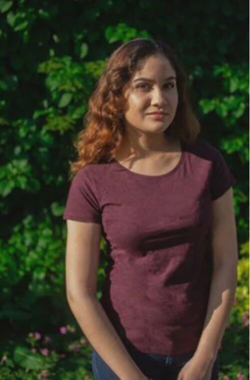 Tee shirt ample court léger femme coton bio - Sulawesi