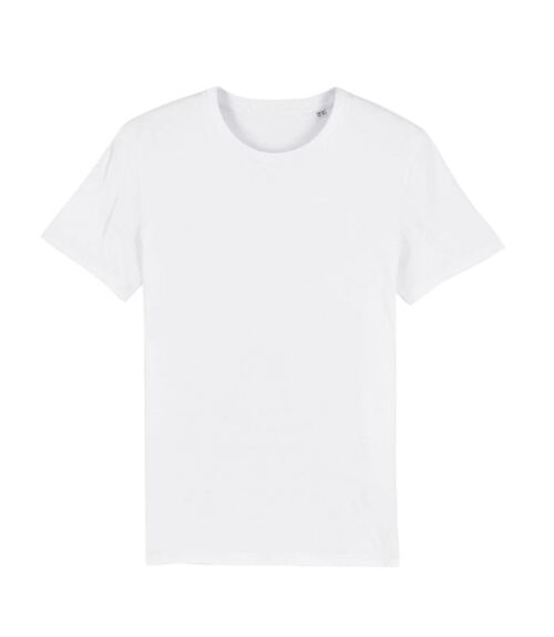 T-shirt Homme col rond blanc en coton BIO