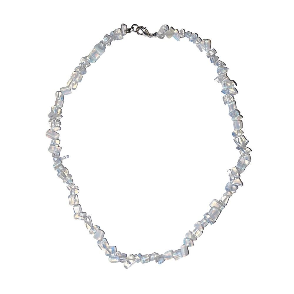 Collar de ópalo sintético - Barroco - 60 cm