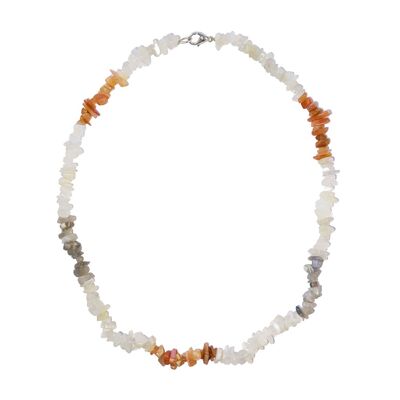 Moonstone necklace - Baroque - 45 cm