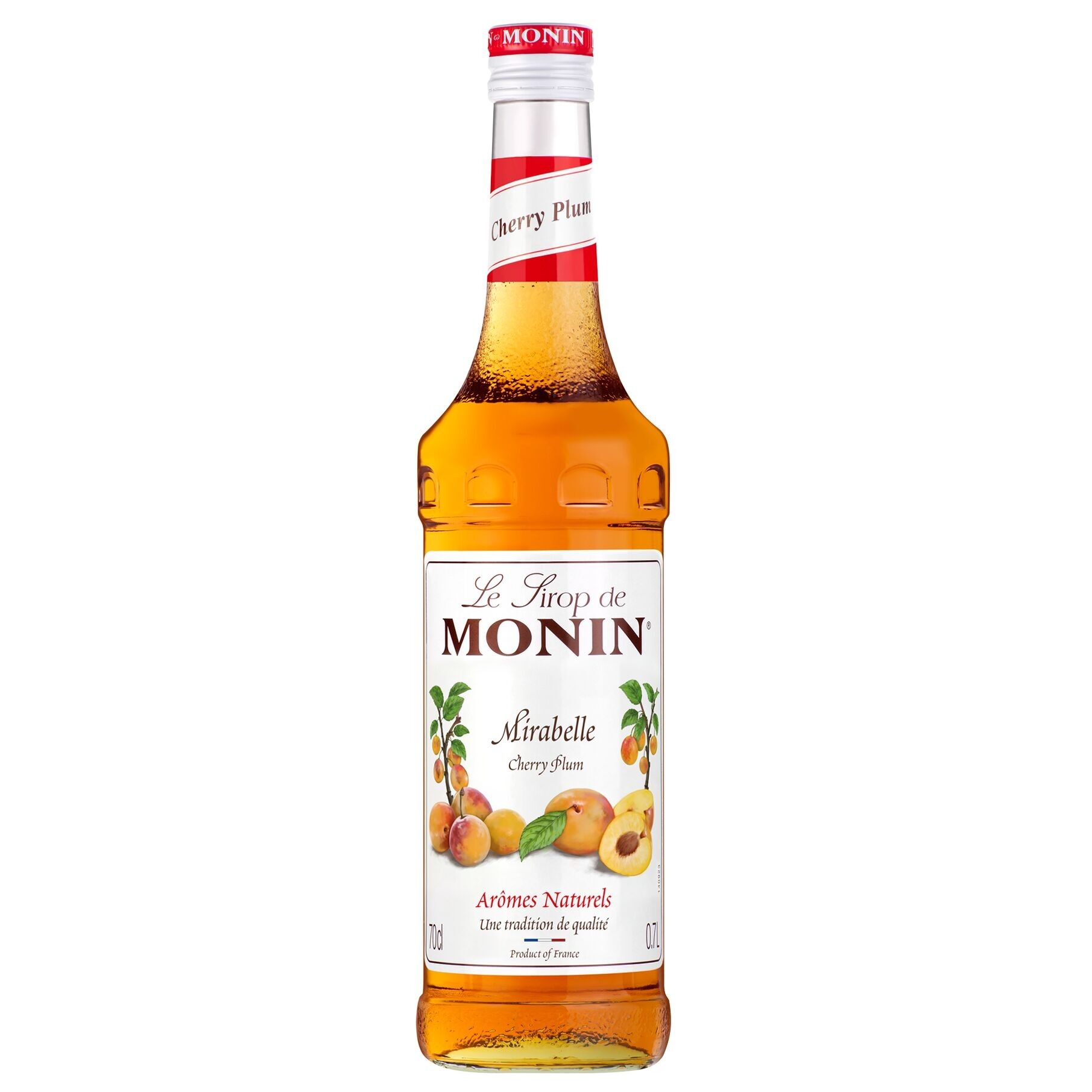 Sirop de Mirabelle MONIN pour sirop à l'eau ou arolatisation de bière - Arômes naturels - 70cl