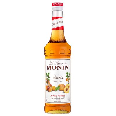 MONIN Mirabelle syrup for water syrup or beer flavoring - Natural flavors - 70cl