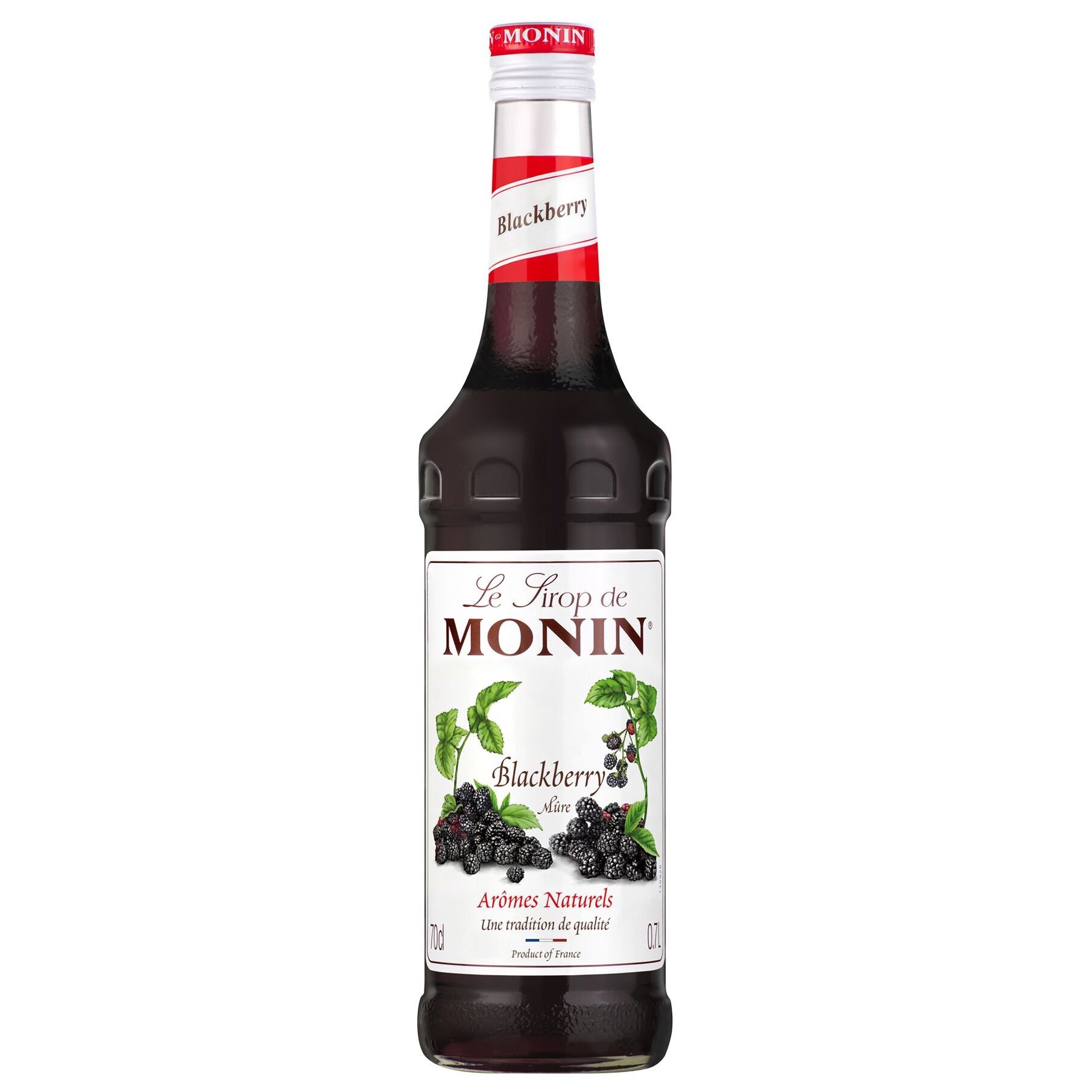 MONIN Sciroppo alla Mora per cocktail o bevande fredde - Aromi naturali - 70cl