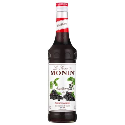 Sirope de Mora MONIN para cócteles o bebidas frías - Sabores naturales - 70cl