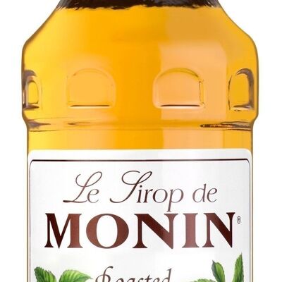MONIN Roasted Hazelnut Flavor Syrup to flavor your desserts or hot drinks for Mother's Day - Natural flavors - 70cl