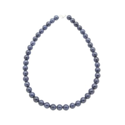 Collier Saphir - Pierres boules 10mm - 39 - FO