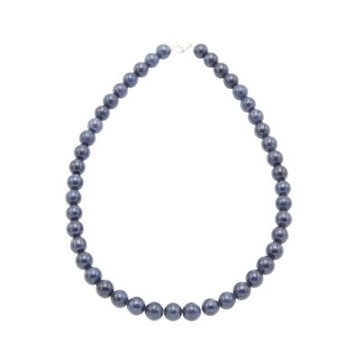 Sapphire necklace - 10mm ball stones - 42 - FA