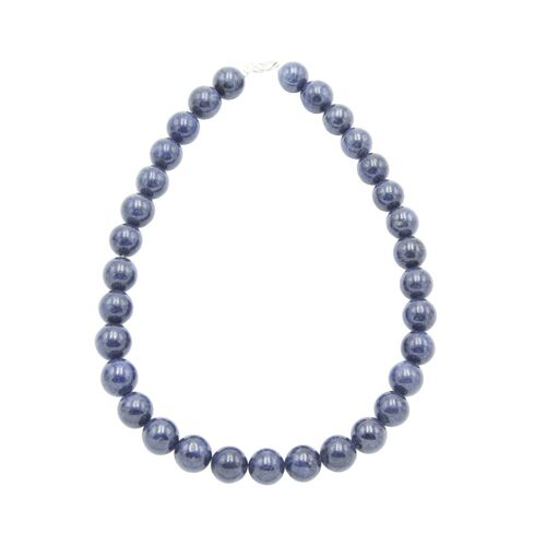 Collier Saphir - Pierres boules 14mm - 42 - FO