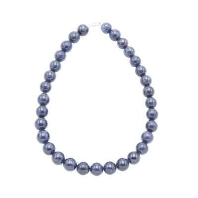 Collier Saphir - Pierres boules 14mm - 56 - FA