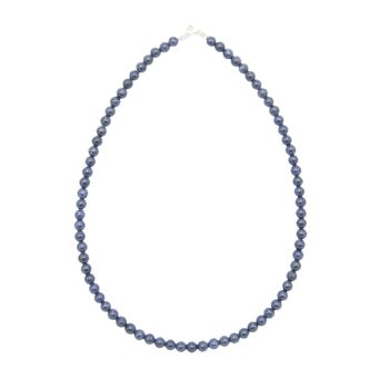 Collier Saphir - Pierres boules 6mm - 100 - FO 2