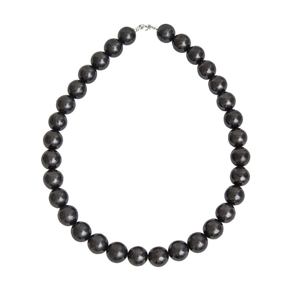 Ankorstore x France Minéraux - Shungite necklace - 14mm ball stones - 78 -  FA