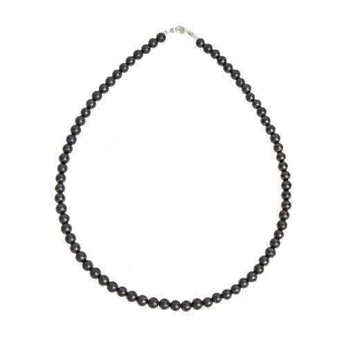 Collier Shungite - Pierres boules 6mm - 39 - FA