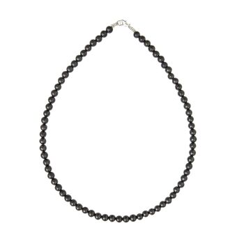 Collier Shungite - Pierres boules 6mm - 42 - FO 2