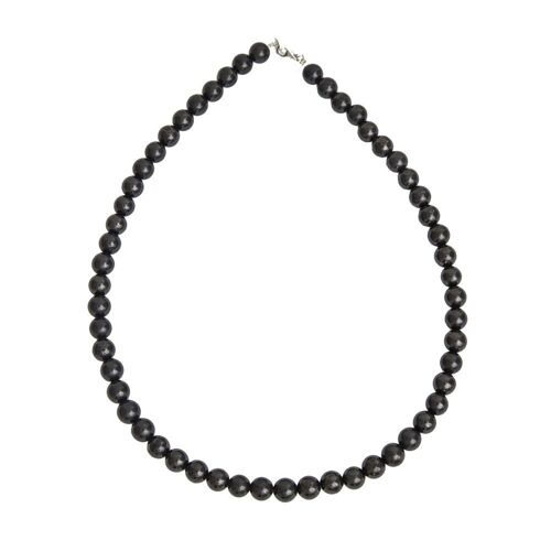 Collier Shungite - Pierres boules 8mm - 78 - FA