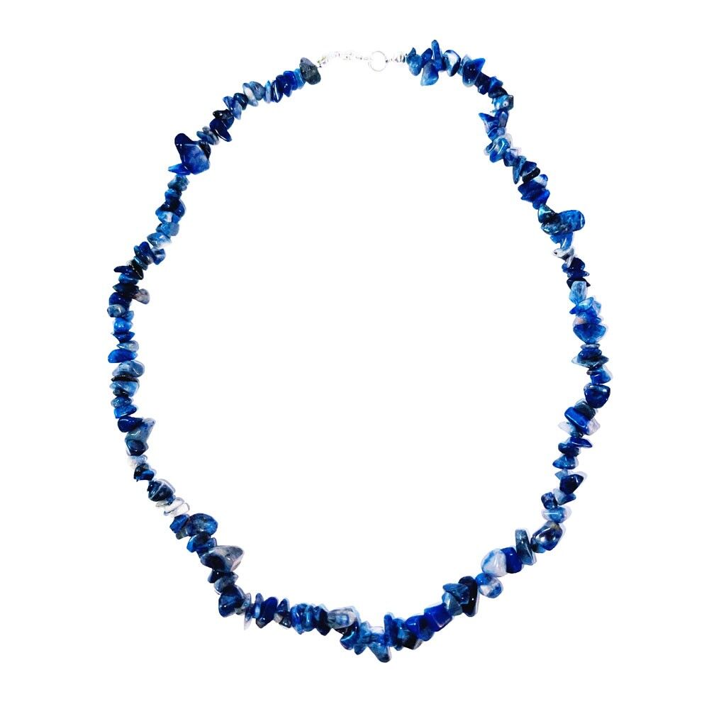 Collana Sodalite - Barocco - 45 cm