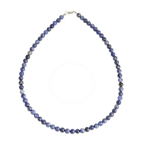 Collier Sodalite - Pierres boules 6mm - 39 - FO