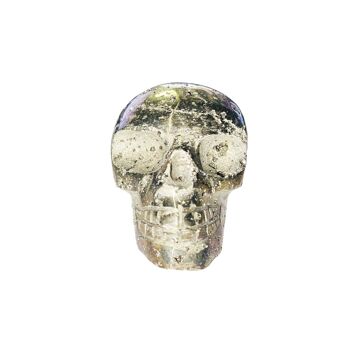 Crâne Pyrite du Pérou - Taille S 2