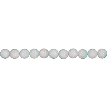 Fil Amazonite - Pierres boules 6mm