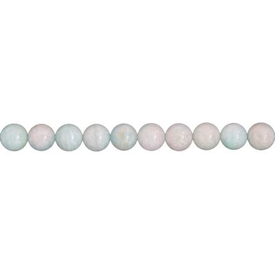 Fil Amazonite - Pierres boules 8mm